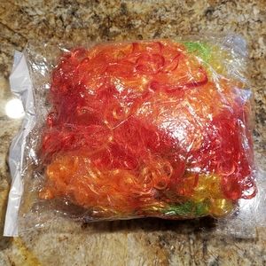 Costume Curly Short Clown Hair Wig Red Green Yellow Orange
